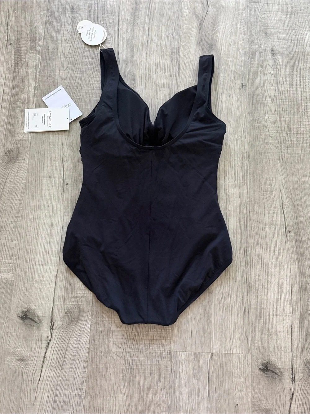Coco Reef Black Ruched Shapemaker One-Piece Swimsuit - Picture 5 of 5